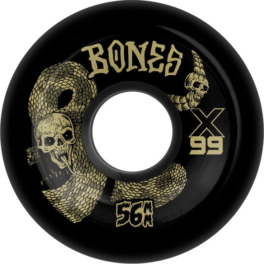 BONES X-FORMULA DEATH VENOM V6 WIDECUT 56MM 99A BLACK