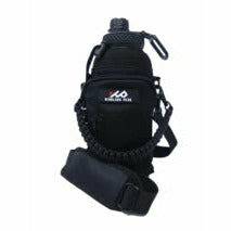 32oz Sleeve/Carrier with Paracord Survival Handle (Black)