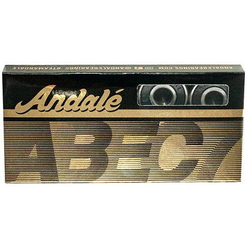 ANDALE BLACK ABEC 7 BEARINGS SINGLE SET