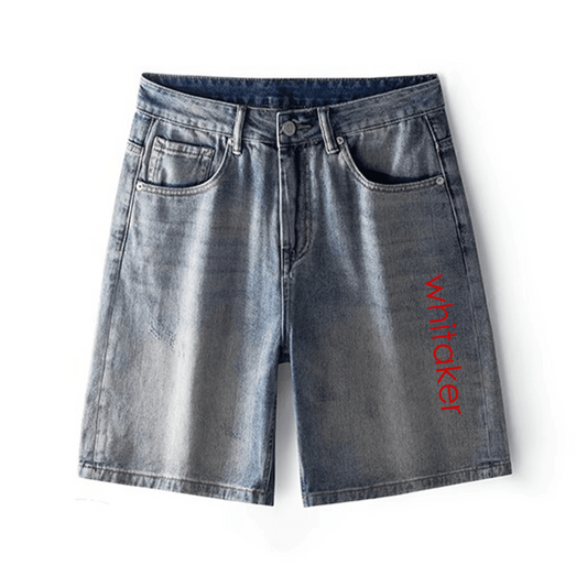 Vintage Straight leg Loose Denim Shorts