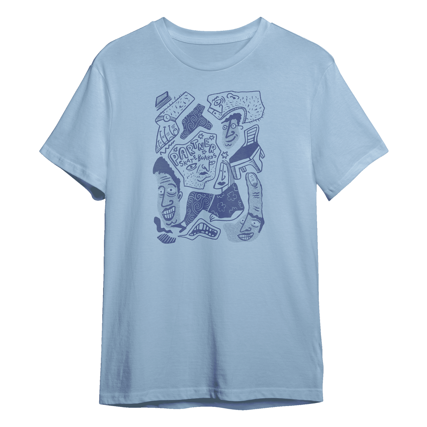 The Shape T-Shirt (blue)