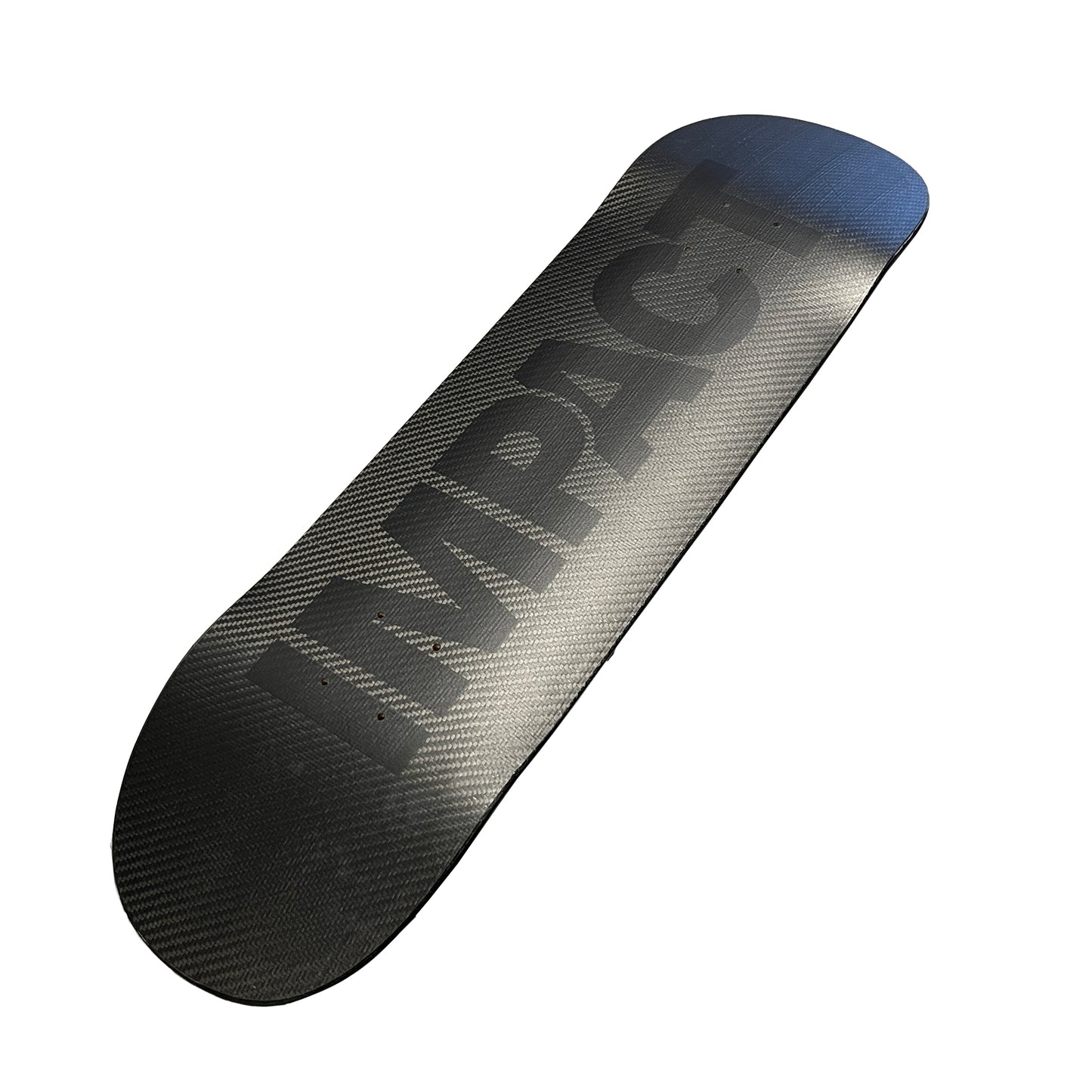 IMPACT XPU ALL BLACK SKATEBOARD DECK - Size 8.25 (Twin Shape)