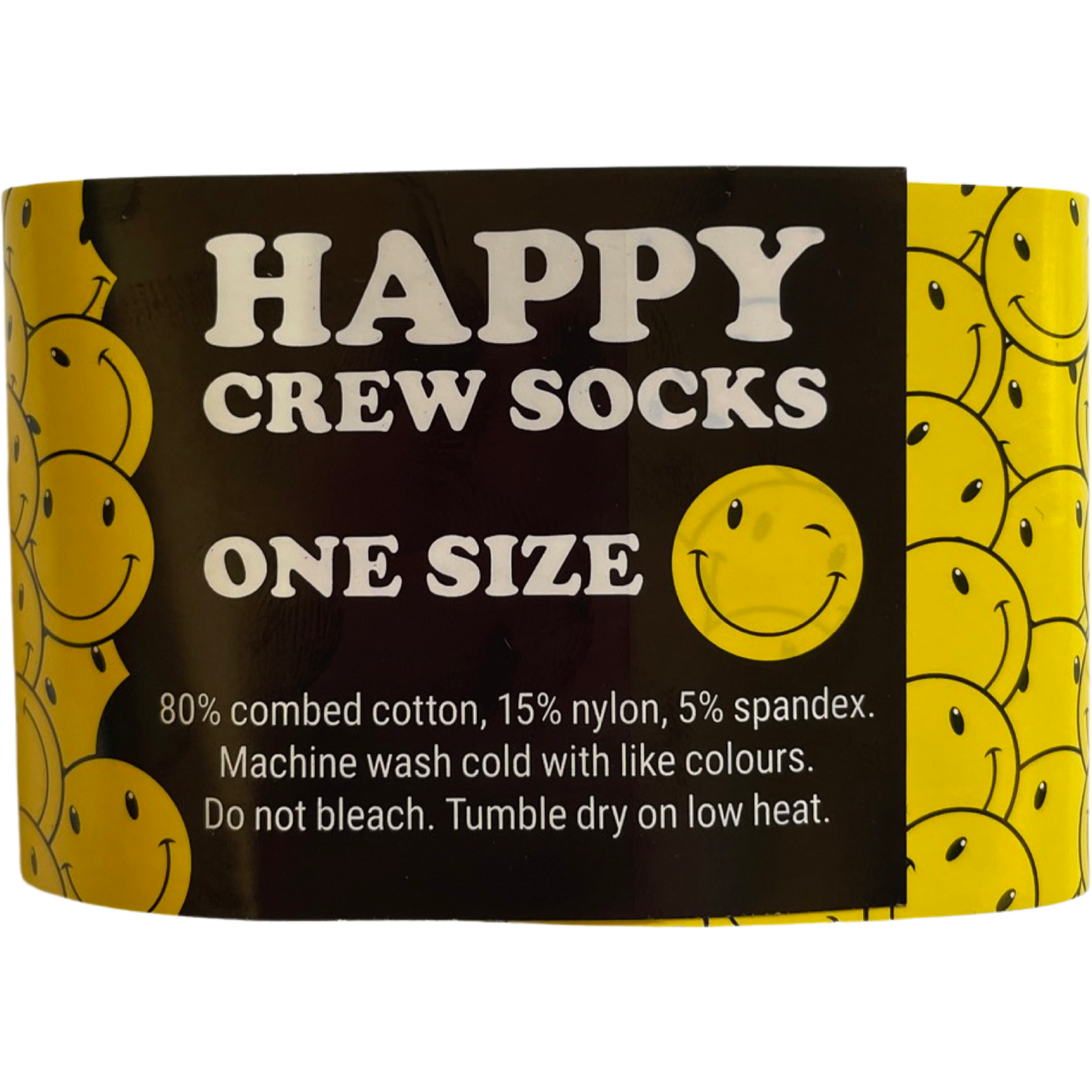 Nice N'Happy Socks - A SWOLE 6-PACK - Black